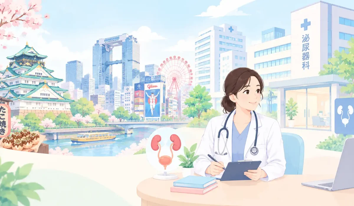 Female urologist in Osaka